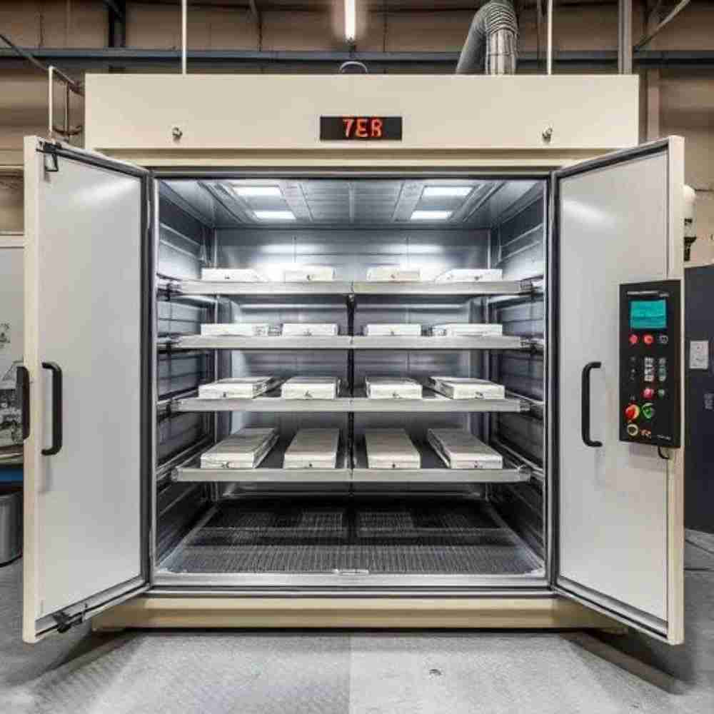 کوره رنگ پودری الکترو استاتیک