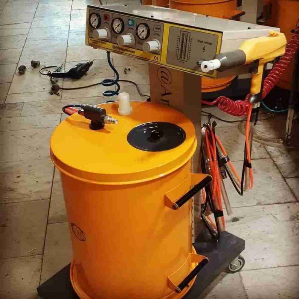 دستگاه رنگ پودری الکترواستاتیک