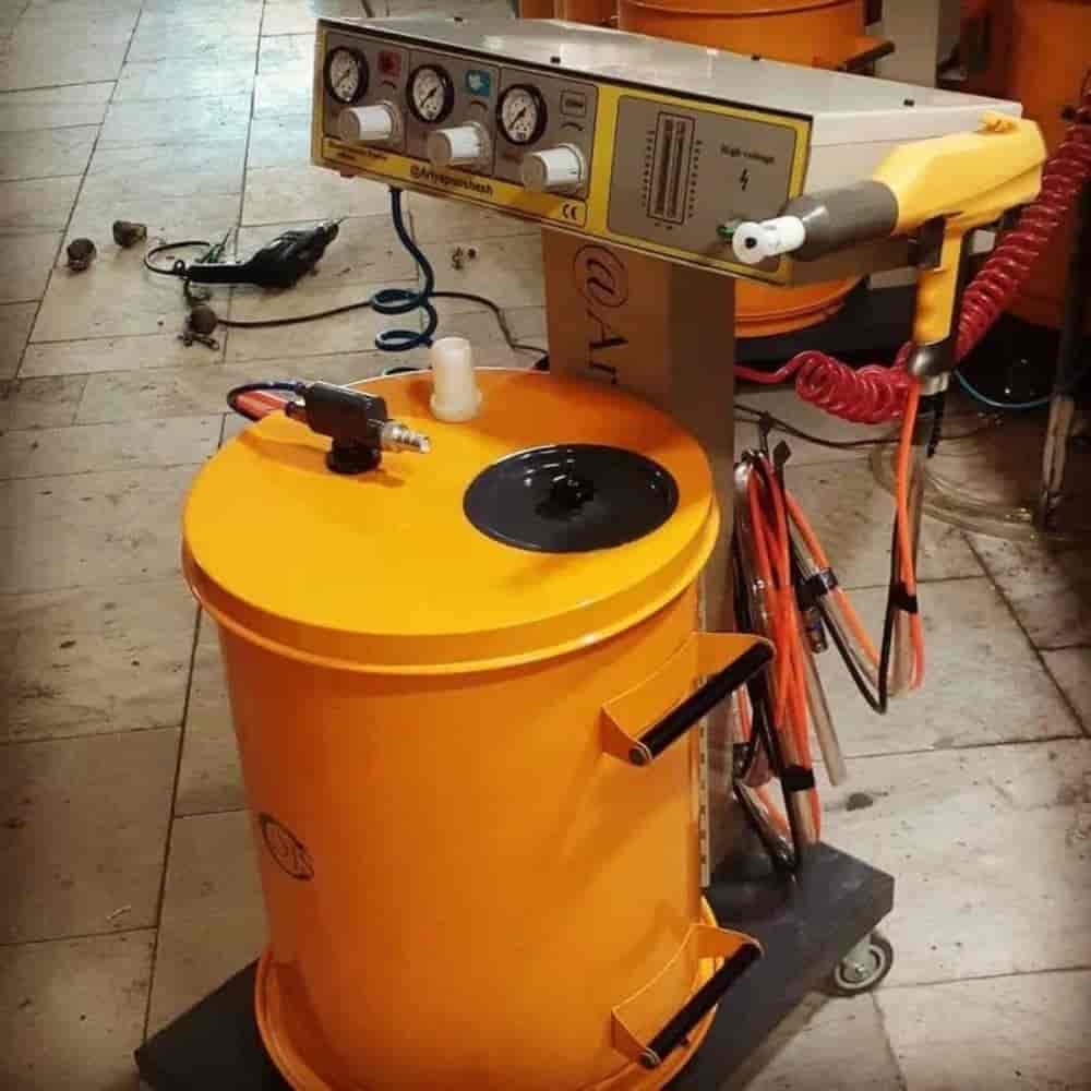 دستگاه رنگ پودری الکترواستاتیک